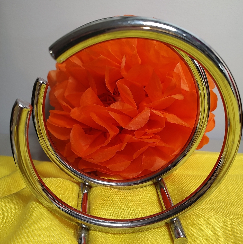 Silver Metal Napkin Holder
